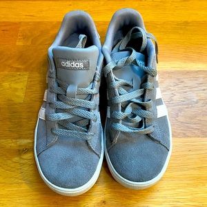 Boys Adidas suede shoes